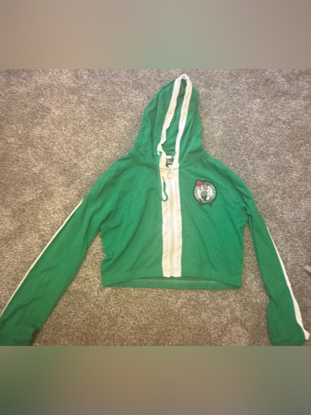 Women’s NBA Boston Celtics Zip Up Hoodie Sweatshirt Size Large NWT